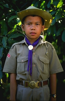 Scouting class in Pah Leurat
