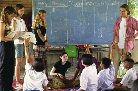 Teaching English in Pah Leurat